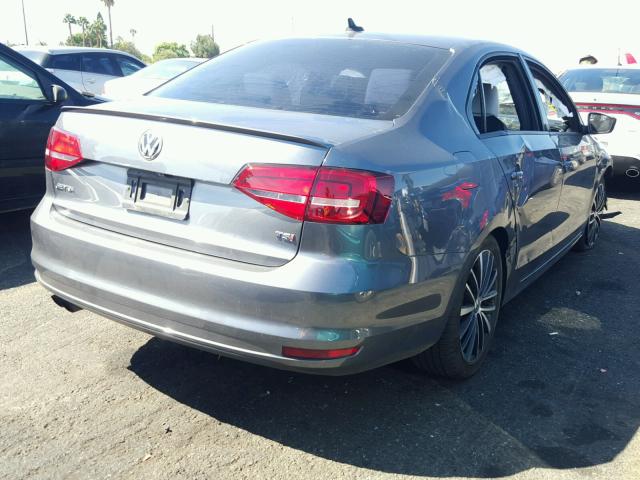 3VWD17AJ6FM346779 - 2015 VOLKSWAGEN JETTA SE SILVER photo 4