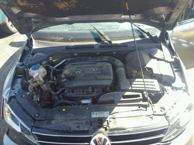 3VWD17AJ6FM346779 - 2015 VOLKSWAGEN JETTA SE SILVER photo 7