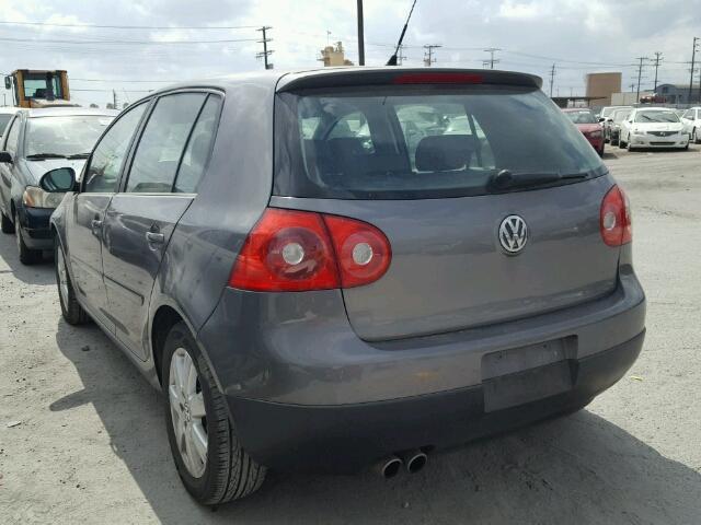 WVWDB71K29W050882 - 2009 VOLKSWAGEN RABBIT GRAY photo 3