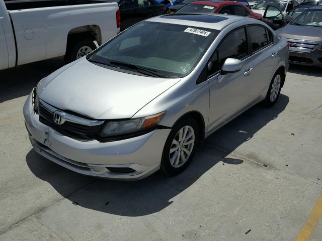 19XFB2F99CE069352 - 2012 HONDA CIVIC EXL 银色 照片 2