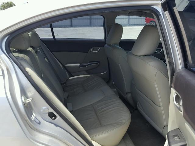 19XFB2F99CE069352 - 2012 HONDA CIVIC EXL 银色 照片 6