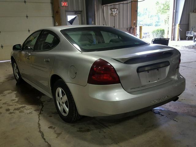 2G2WP552961140241 - 2006 PONTIAC GRAND PRIX SILVER photo 3