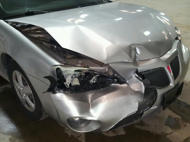 2G2WP552961140241 - 2006 PONTIAC GRAND PRIX SILVER photo 9