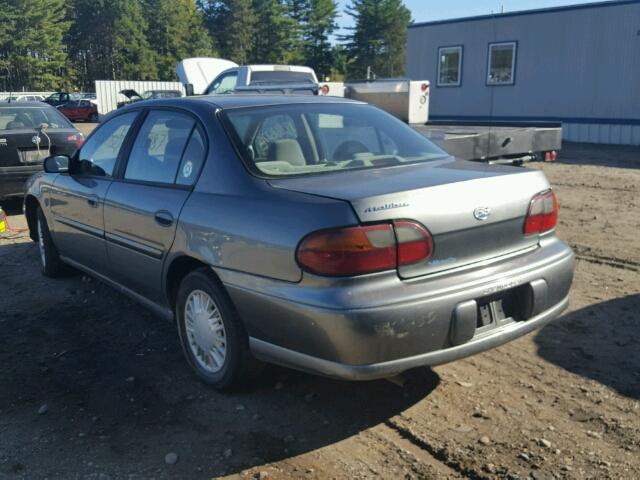 1G1ND52J93M699101 - 2003 CHEVROLET MALIBU GRAY photo 3