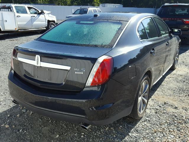 1LNHM94R19G622644 - 2009 LINCOLN MKS BLACK photo 4