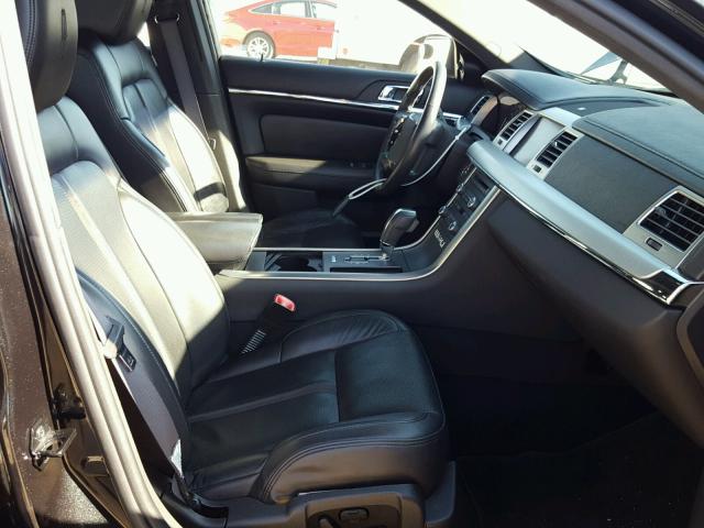 1LNHM94R19G622644 - 2009 LINCOLN MKS BLACK photo 5