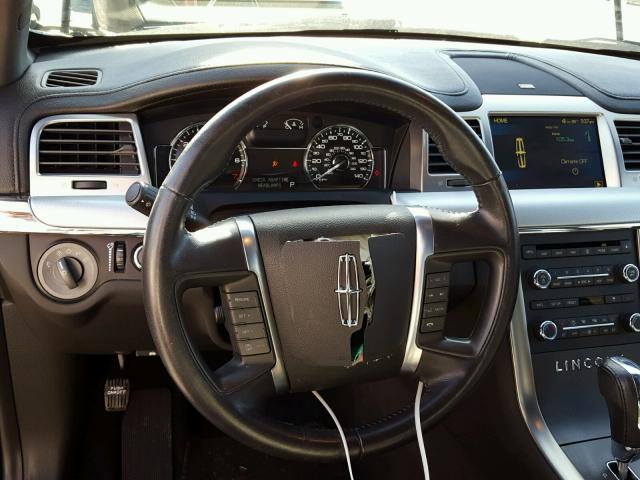 1LNHM94R19G622644 - 2009 LINCOLN MKS BLACK photo 9