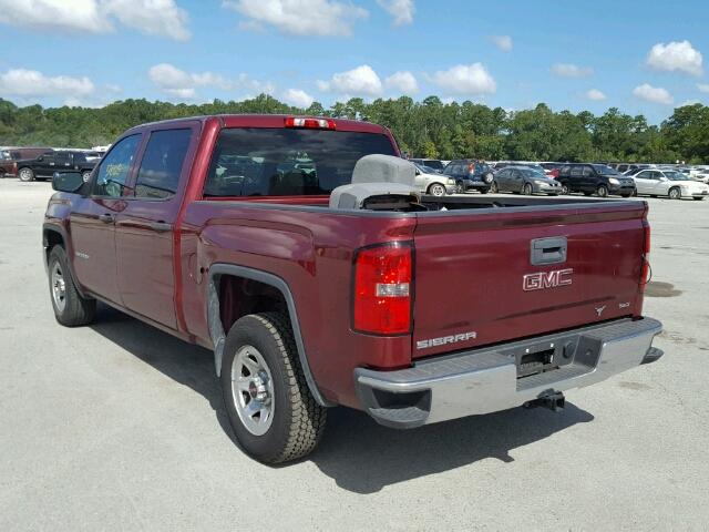 3GTP1TEH3EG229058 - 2014 GMC SIERRA RED photo 3