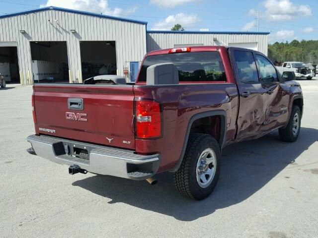 3GTP1TEH3EG229058 - 2014 GMC SIERRA RED photo 4