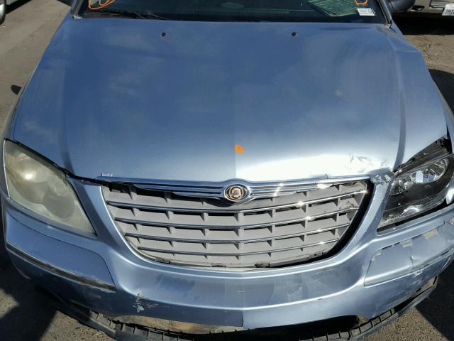 2C4GF68415R595512 - 2005 CHRYSLER PACIFICA BLUE photo 7