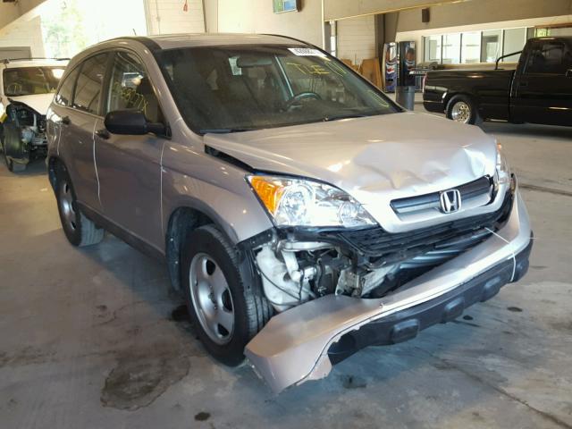 5J6RE38399L001789 - 2009 HONDA CR-V LX SILVER photo 1