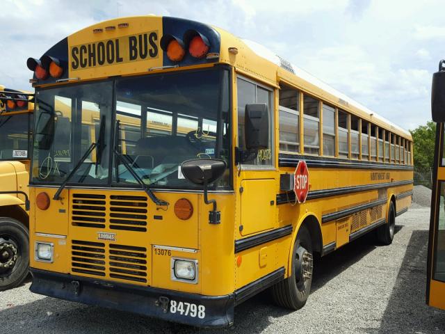 1T88T4C2261270797 - 2006 THOMAS SCHOOL BUS YELLOW photo 2