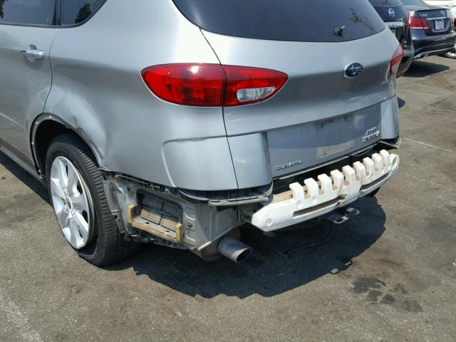 4S4WX85D674406444 - 2007 SUBARU B9 TRIBECA SILVER photo 9