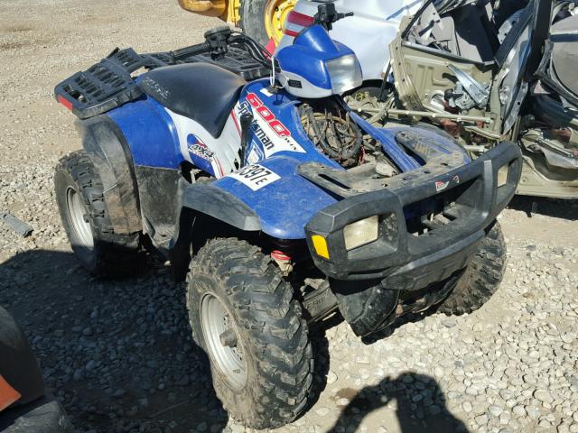 4XACH59A64A059589 - 2004 POLARIS SPORTSMAN BLUE photo 1