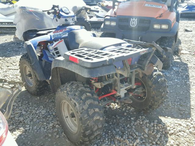 4XACH59A64A059589 - 2004 POLARIS SPORTSMAN BLUE photo 3