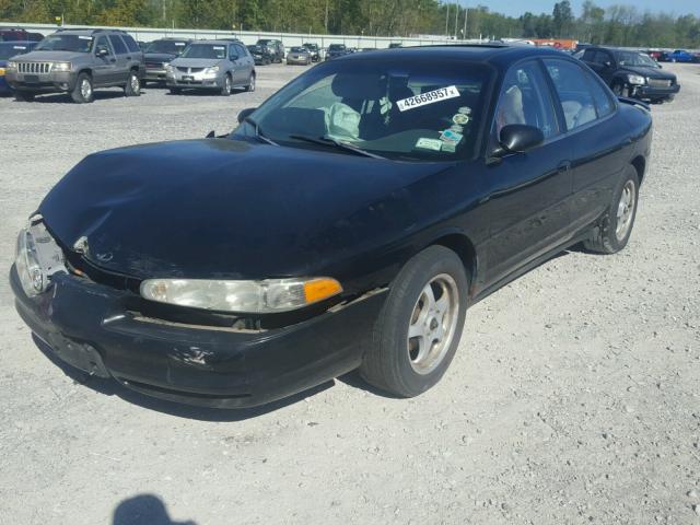 1G3WS52K2WF349098 - 1998 OLDSMOBILE INTRIGUE G BLACK photo 2