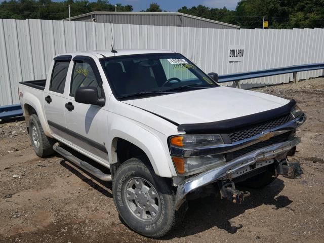 1GCDT43E388206563 - 2008 CHEVROLET COLORADO L WHITE photo 1