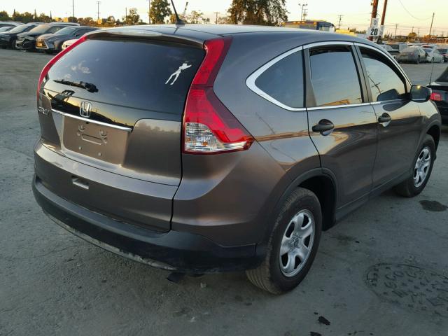 2HKRM3H38EH513955 - 2014 HONDA CR-V BROWN photo 4