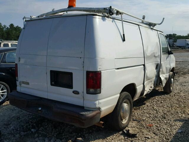 1FTNE24LX4HA47423 - 2004 FORD ECONOLINE WHITE photo 4