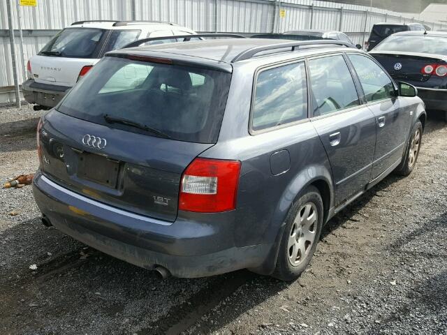 WAUVC68E32A224793 - 2002 AUDI A4 1.8T AV GRAY photo 4