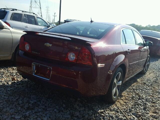 1G1ZC5E16BF226050 - 2011 CHEVROLET MALIBU 1LT ბურგუნდია ფოტო 4