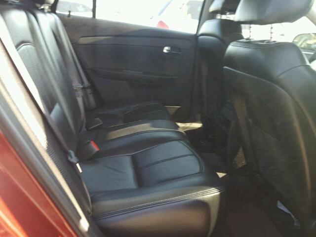 1G1ZC5E16BF226050 - 2011 CHEVROLET MALIBU 1LT ბურგუნდია ფოტო 6