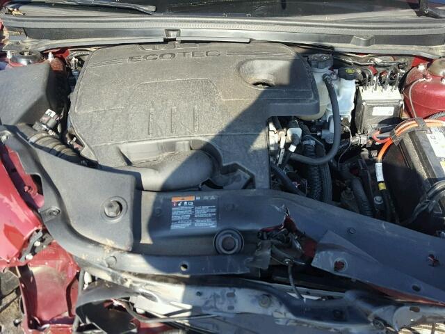 1G1ZC5E16BF226050 - 2011 CHEVROLET MALIBU 1LT ბურგუნდია ფოტო 7