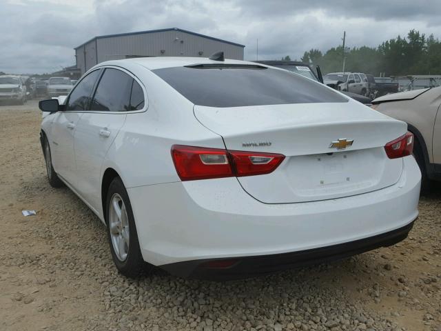 1G1ZB5ST2HF188723 - 2017 CHEVROLET MALIBU LS 白色 照片 3
