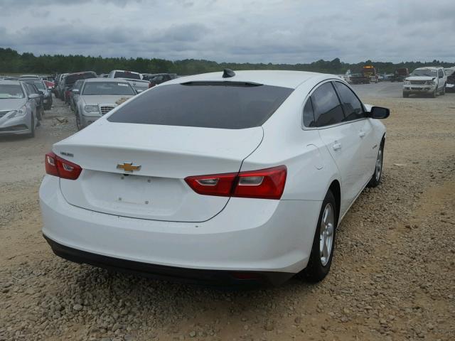 1G1ZB5ST2HF188723 - 2017 CHEVROLET MALIBU LS 白色 照片 4