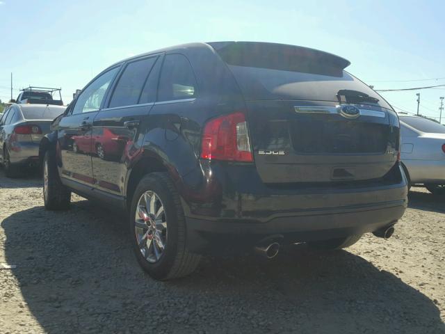 2FMDK4KC3BBA02123 - 2011 FORD EDGE Siyah fotoğraf 3