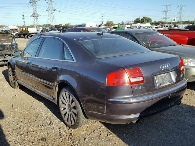 WAUML44EX5N004408 - 2005 AUDI A8 L QUATT GRAY photo 3