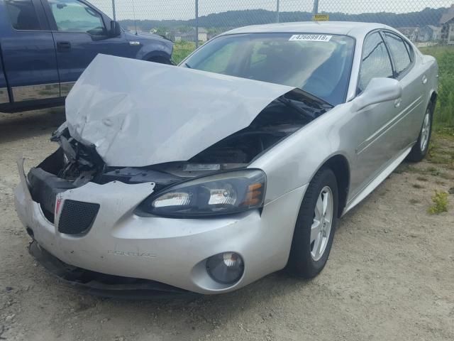 2G2WP582561304872 - 2006 PONTIAC GRAND PRIX SILVER photo 2