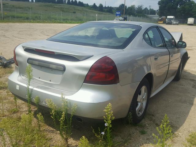 2G2WP582561304872 - 2006 PONTIAC GRAND PRIX SILVER photo 4