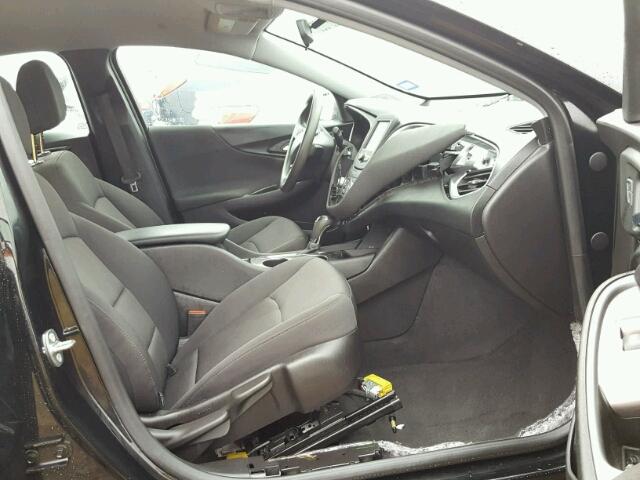 1G1ZB5ST3GF301559 - 2016 CHEVROLET MALIBU LS შავი ფოტო 5