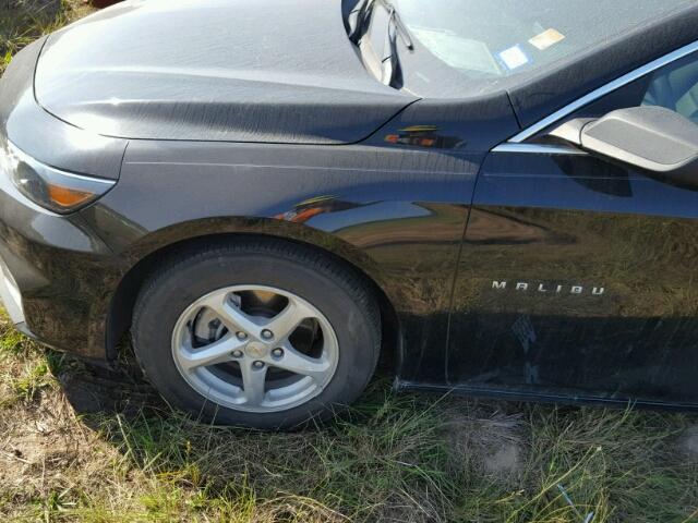 1G1ZB5ST3GF301559 - 2016 CHEVROLET MALIBU LS შავი ფოტო 9