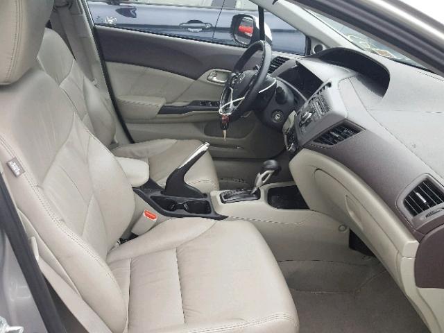 2HGFB2F92CH324204 - 2012 HONDA CIVIC EXL 银色 照片 5