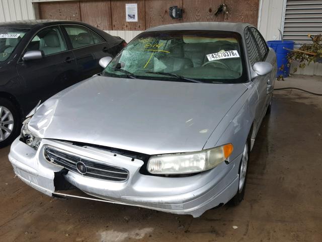 2G4WB55K7Y1333092 - 2000 BUICK REGAL LS SILVER photo 2