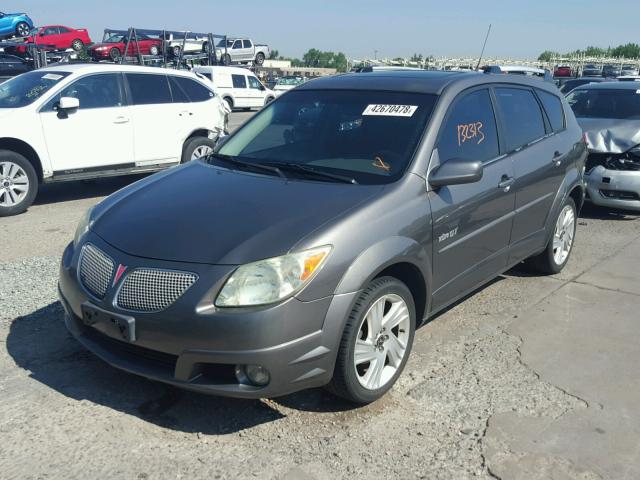 5Y2SN63LX5Z412285 - 2005 PONTIAC VIBE GT GRAY photo 2