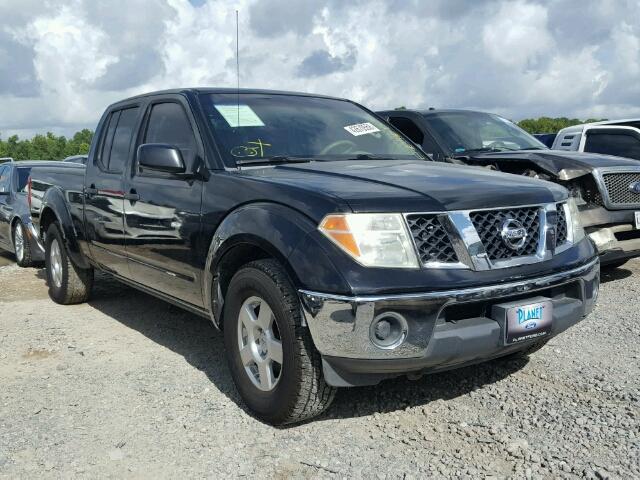 1N6AD09U88C424872 - 2008 NISSAN FRONTIER C BLACK photo 1