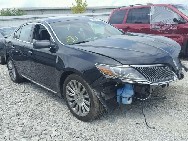1LNHL9EK5DG601065 - 2013 LINCOLN MKS BLACK photo 1