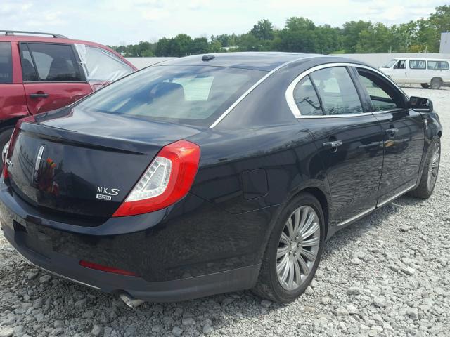 1LNHL9EK5DG601065 - 2013 LINCOLN MKS BLACK photo 4