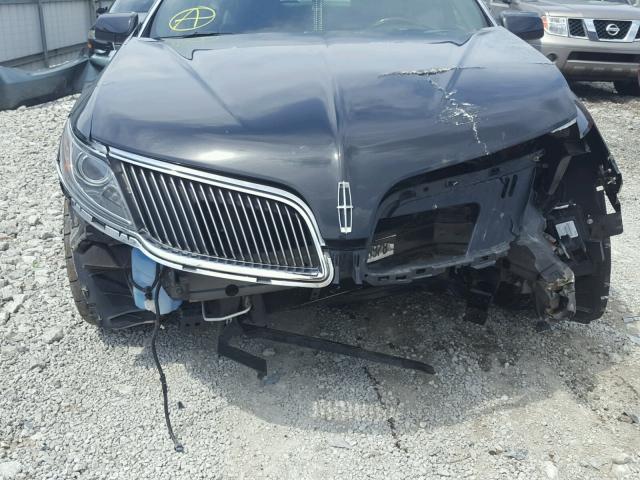 1LNHL9EK5DG601065 - 2013 LINCOLN MKS BLACK photo 9