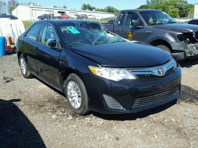 4T4BF1FK5ER404385 - 2014 TOYOTA CAMRY BLACK photo 1