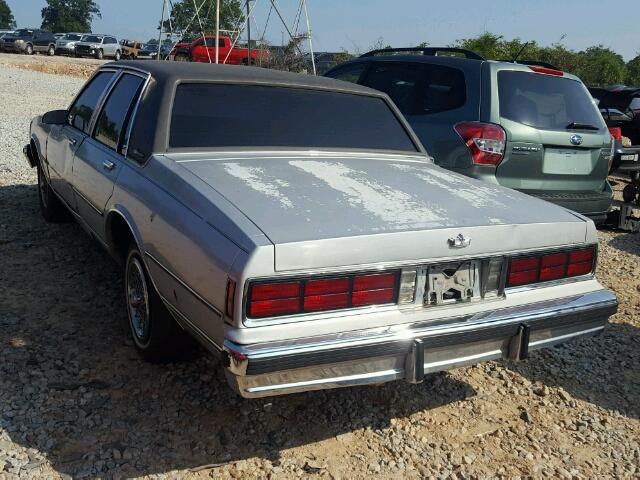 1G1BN69HXGY175558 - 1986 CHEVROLET CAPRICE CL SILVER photo 3