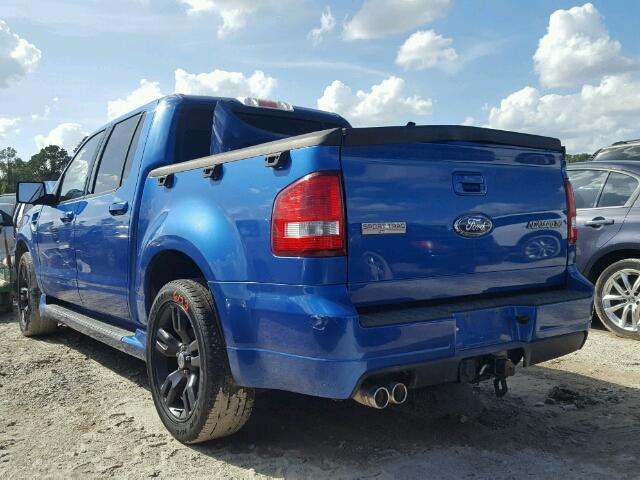 1FMEU3DEXAUA02247 - 2010 FORD EXPLORER S BLUE photo 3