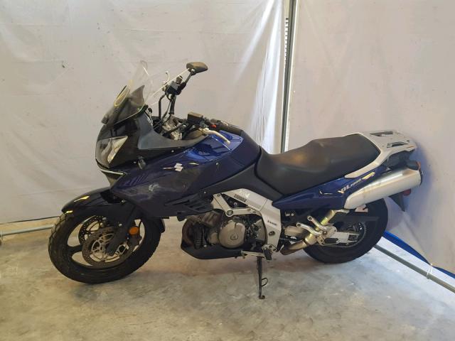 JS1VT53AX42100612 - 2004 SUZUKI DL1000 BLUE photo 9