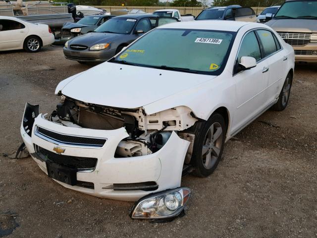 1G1ZC5EU9CF276775 - 2012 CHEVROLET MALIBU 1LT თეთრი ფოტო 2