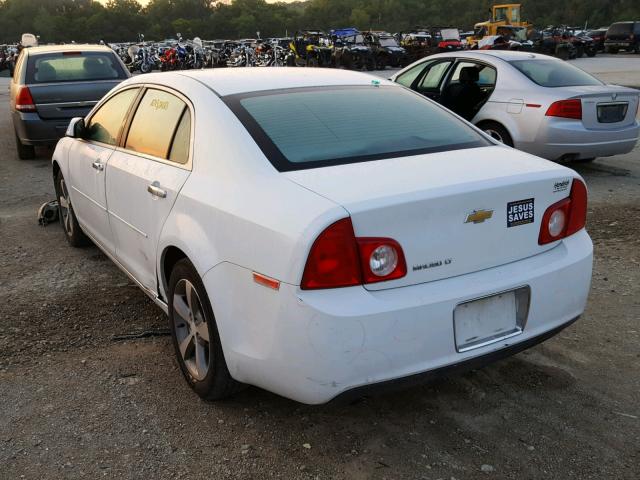 1G1ZC5EU9CF276775 - 2012 CHEVROLET MALIBU 1LT თეთრი ფოტო 3