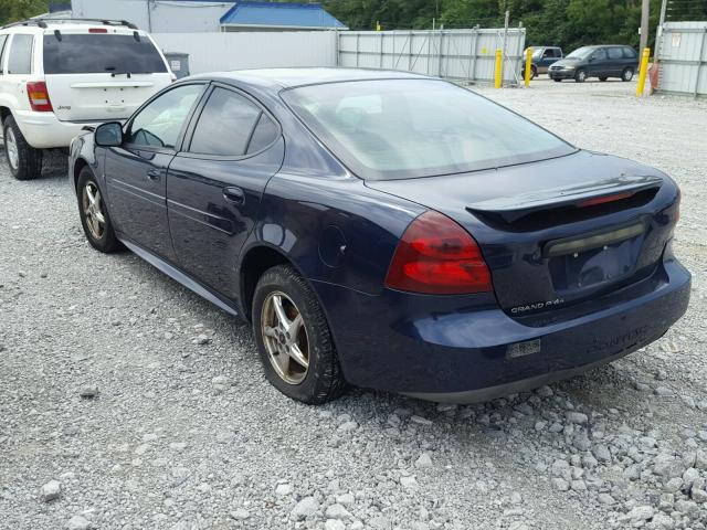 2G2WP582981127889 - 2008 PONTIAC GRAND PRIX Синій фото 3