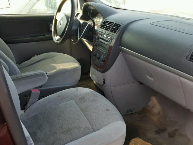 1GNDV23L36D109579 - 2006 CHEVROLET UPLANDER L 勃艮第红 照片 5